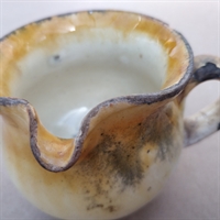 antik gul keramik kande gammel lerkande genbrug